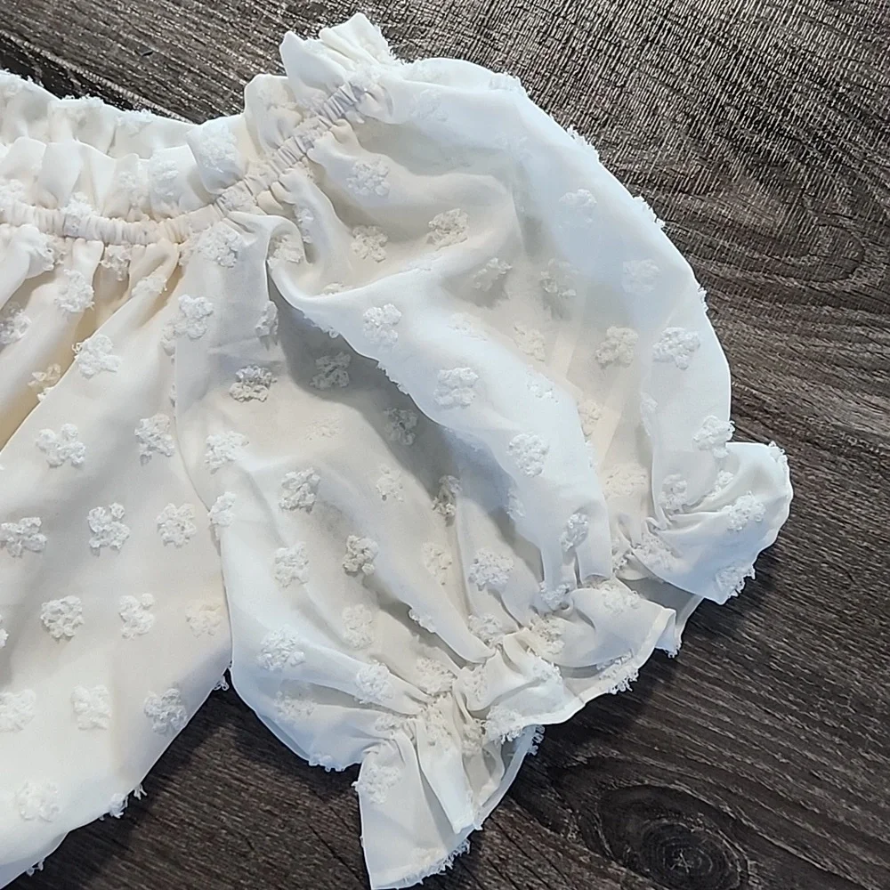 She + Sky Ruffle Mini Dress - Picture 2 of 5